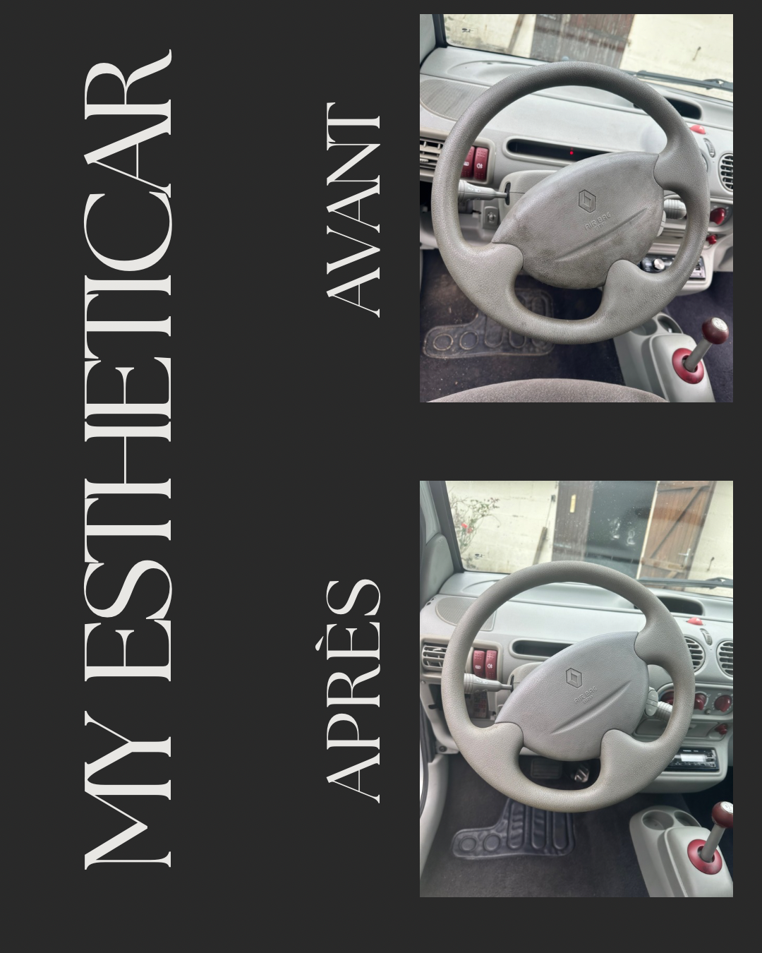 Comparaisons d'un volant