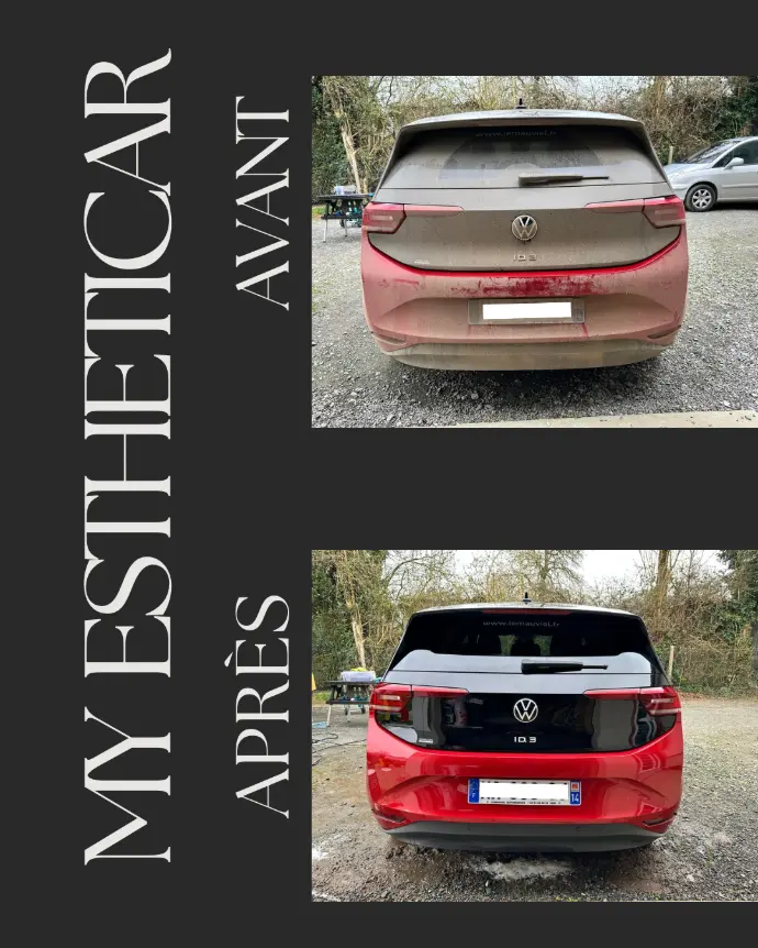 Comparaison de l&#39;arrière d&#39;une voiture